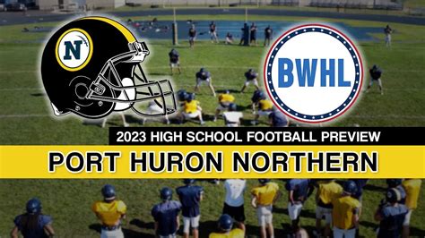 port huron northern football schedule